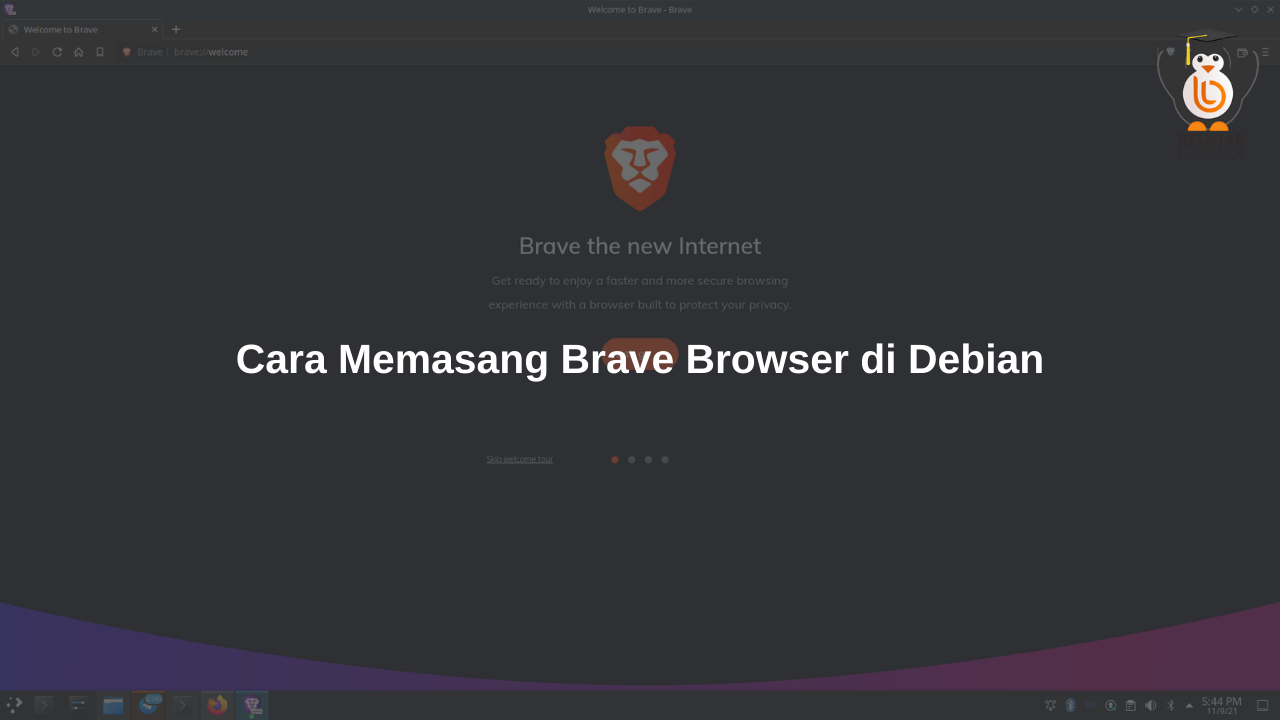 Cara Install Brave Browser Di Debian Belajar Linux ID - Situs Belajar ...